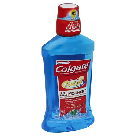 Colgate Total Advanced Pro Shield Mouthwash Peppermint 500 ml / 16.9 fl oz 554286